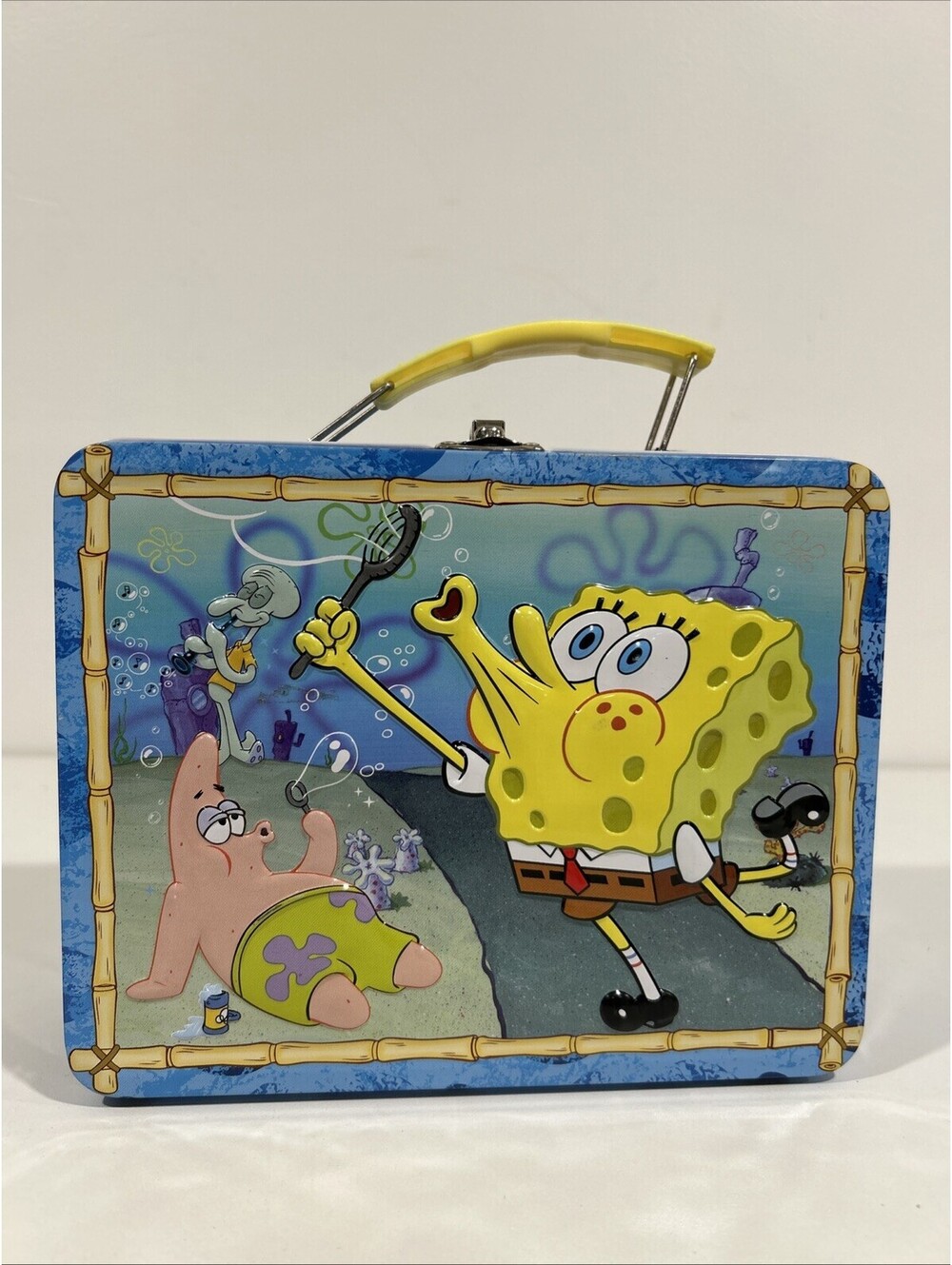 2008 Viacom Inc. Nickelodeon SpongeBob SquarePants Tin Lunch Box